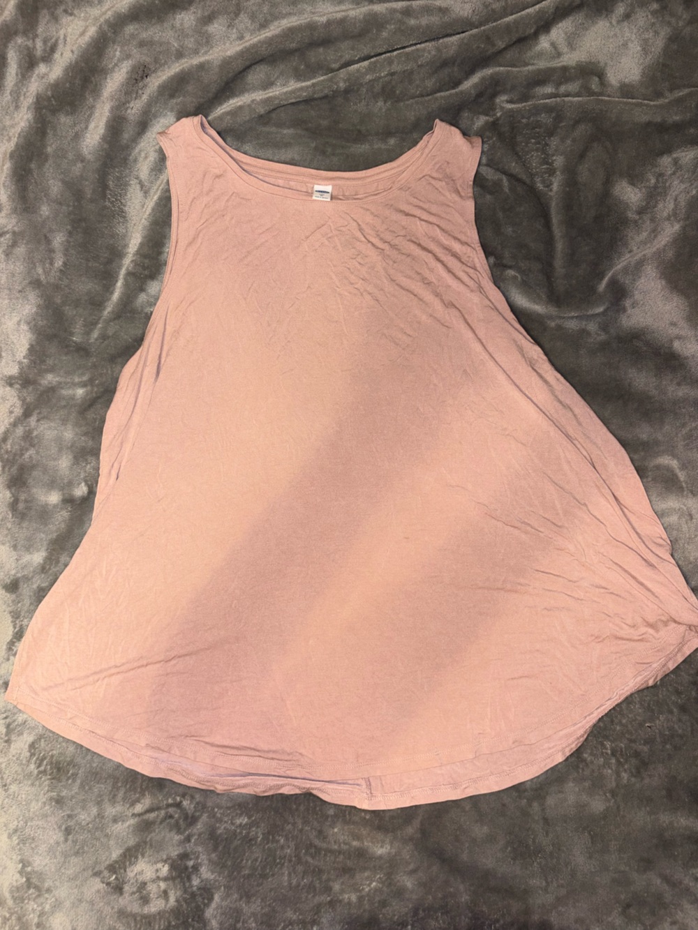 Old Navy Dusty Mauve Swing Tank Top